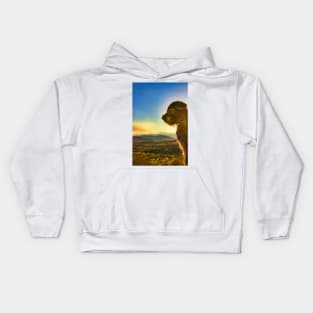 Griffon Sunset Over the Blue Ridge Kids Hoodie